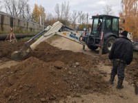 Работы по монтажу новой системы отопления на МУП "ВКХ г. Алексин"